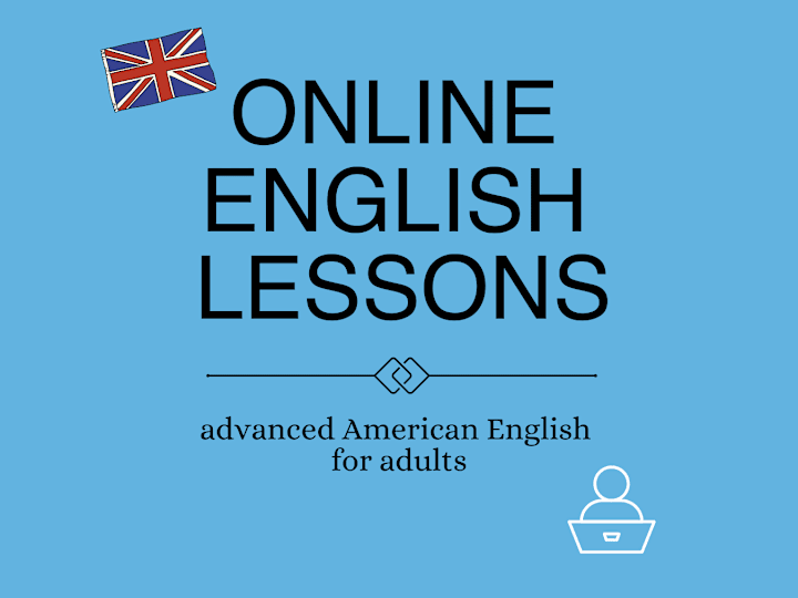 Cover image for Online English lessons for adults - improve with every lesson