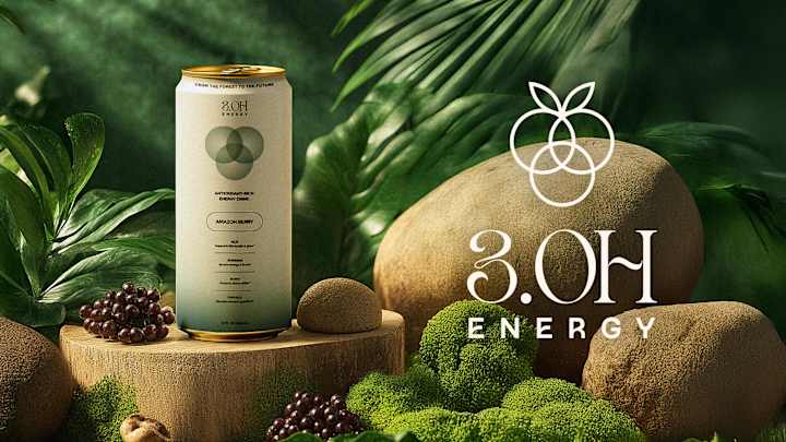 Cover image for Logo & Packaging Design for 3.0H Energy | Full Visual Identity