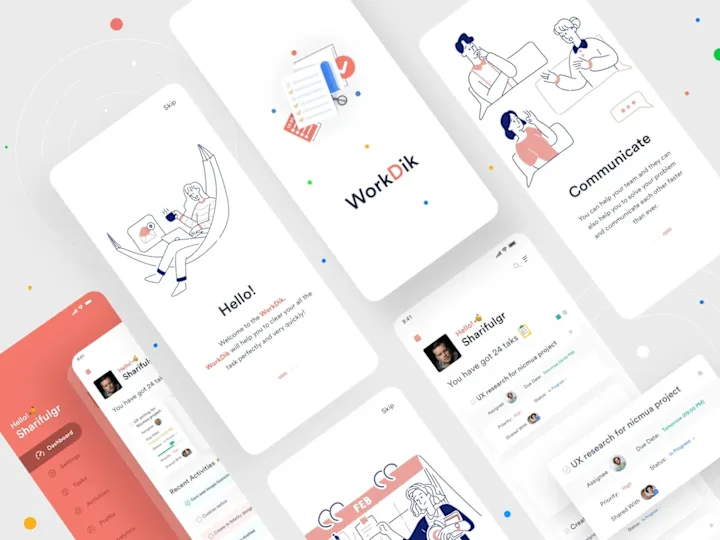 Cover image for I will do ui ux design for your mobile app in figma