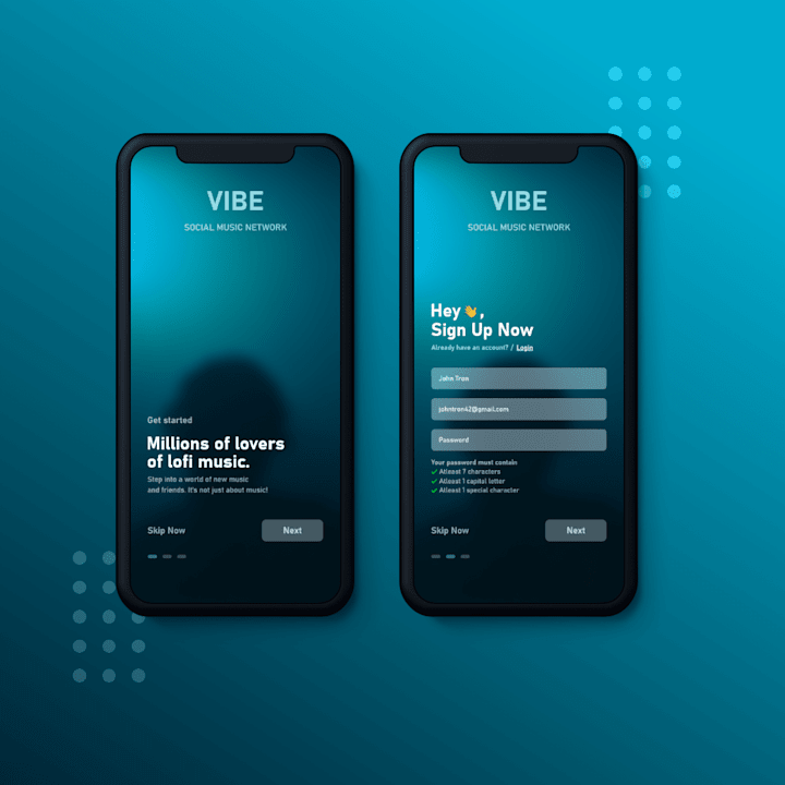 Cover image for VIBE - Social Music Network