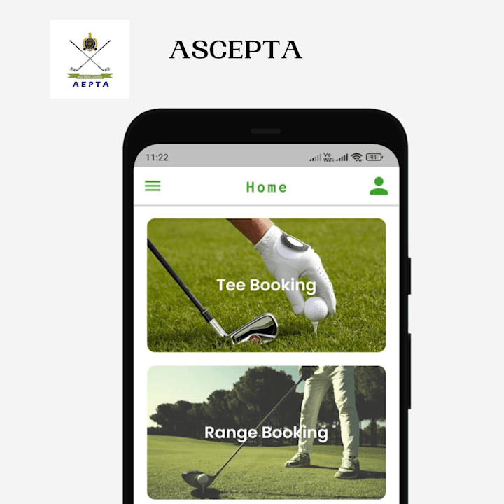 Cover image for ASCEPTA - Unleash your golfing passion