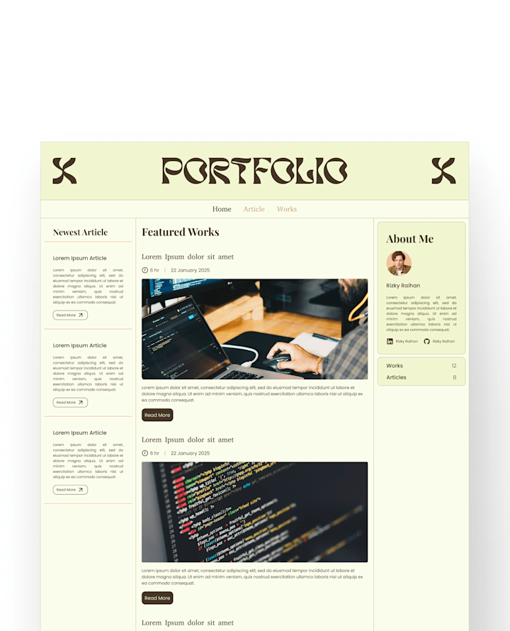 Cover image for Clean Retro-Programmer Portfolio