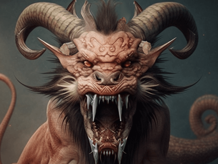 Cover image for Vene MIPLN on Instagram: “Commission of the 10 horned creature …