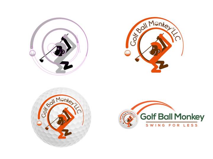 Cover image for Golf Ball Monkey