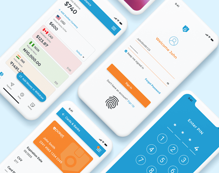 Cover image for I developed from scratch a mobile banking app on the blockchain