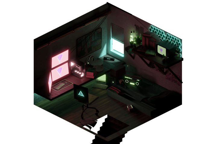 Cover image for Isometric Room Design