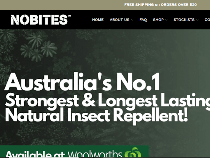 Cover image for Australia’s No.1 Natural Insect Repellent | NoBites