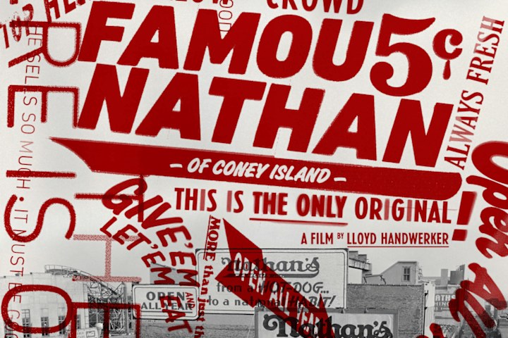 Cover image for “Famous Nathan” Documentary Film Logo & Identity System