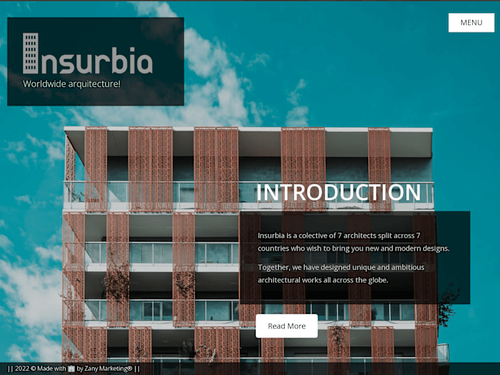 Cover image for Insurbia - Worldwide arquitecture!