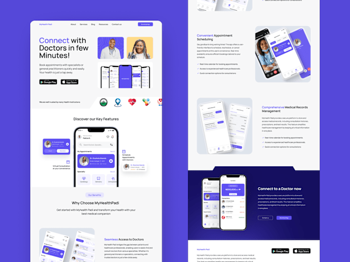 Cover image for Landing Page UI/UX Design