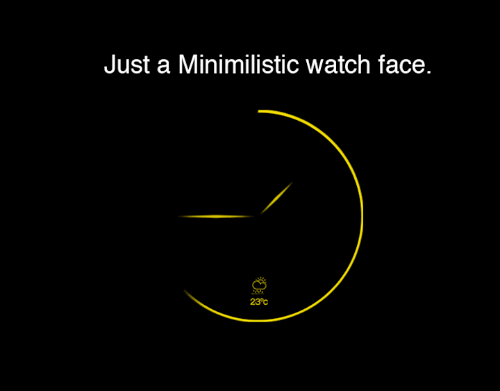 Cover image for Minimal Watch Face - Android Wear