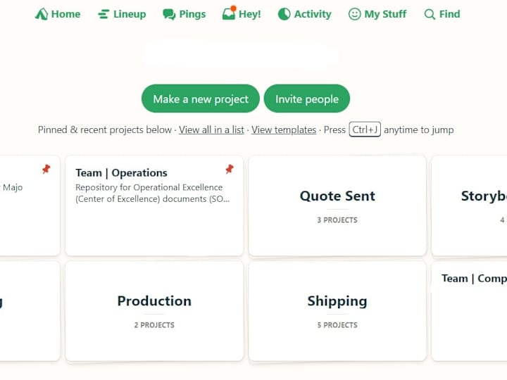 Cover image for Basecamp Management