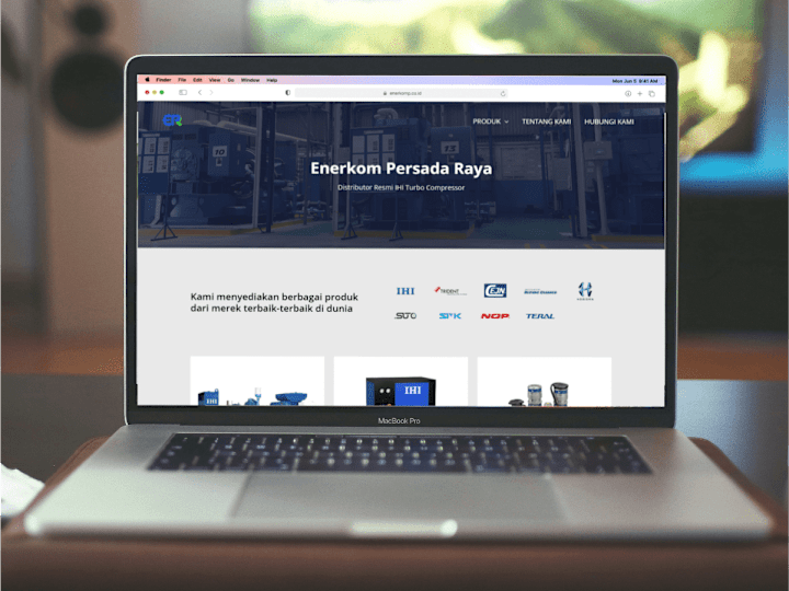 Cover image for Enerkomp Wordpress Website