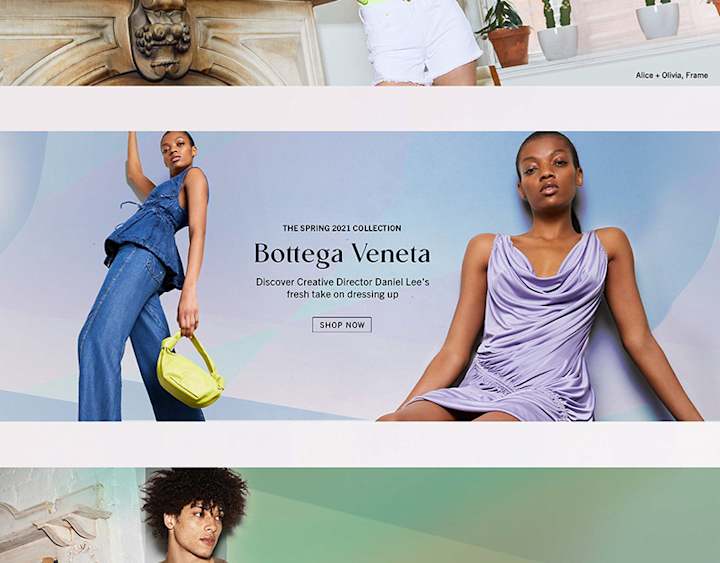 Cover image for Luxury and Fashion Website Homepage and Banner Design