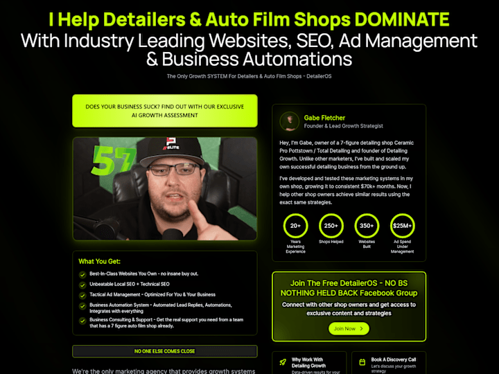 Cover image for The Auto Detailing Marketer - Shop Growth Hacker, Auto Detailin…