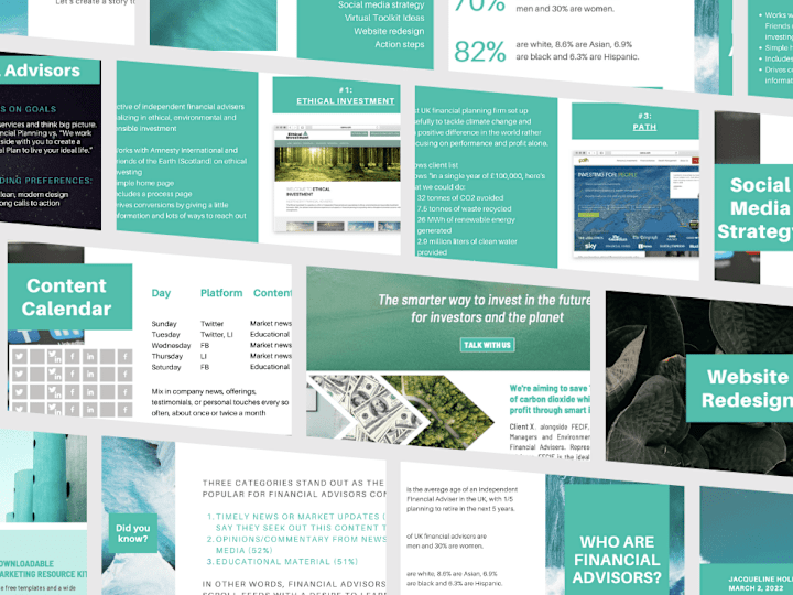 Cover image for UK Financial Advisor Marketing Consultancy Project