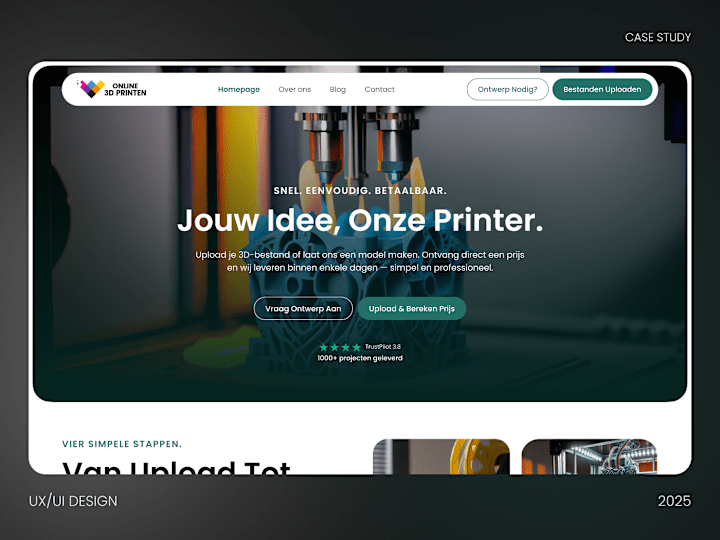 Cover image for Online 3D Printen