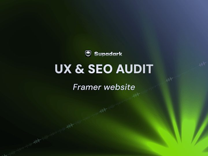 Cover image for Full Website Audit