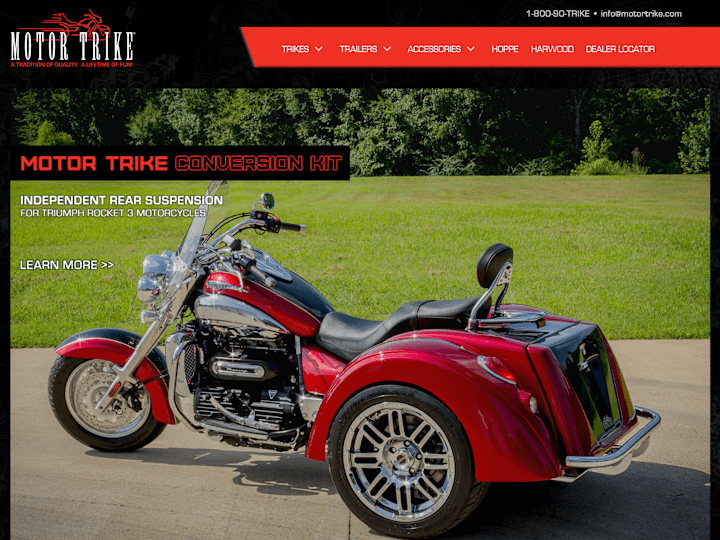 Cover image for Powersports Rebrand & Site Redesign