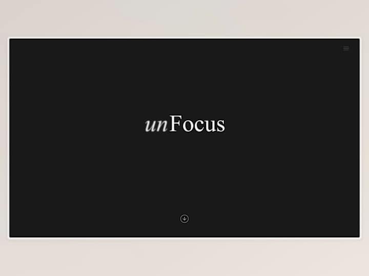 Cover image for UnFocus