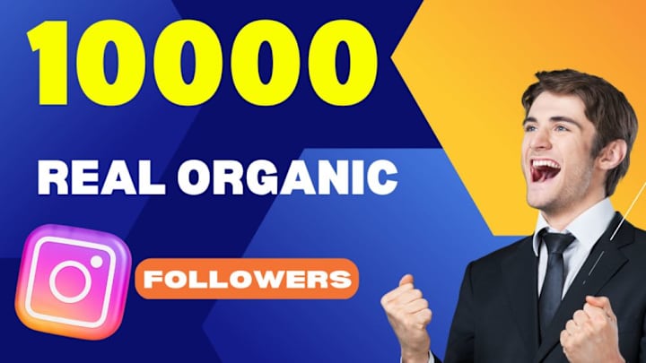 Cover image for You will get organic real 25000 followers for your Instagram acc