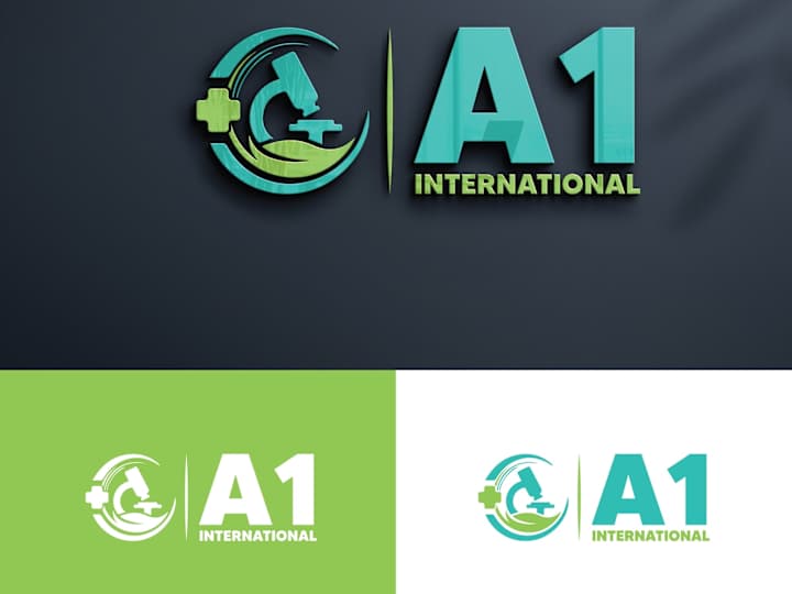 Cover image for A1 INTERNATIONAL LOGO...