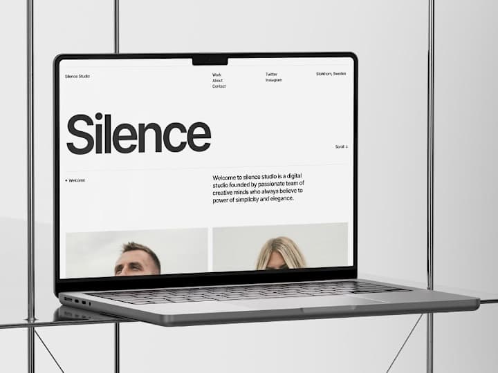 Cover image for Silence Portfolio Website