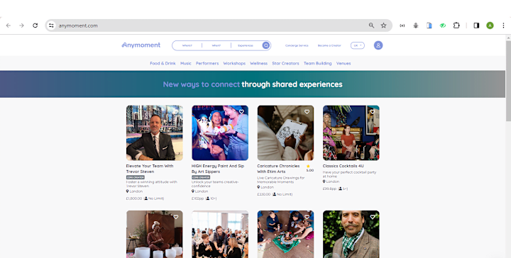Cover image for Anymoment