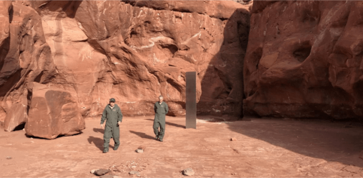 Cover image for Metal Monolith Discovered by DPS’s Aero Bureau in Red Rock Count