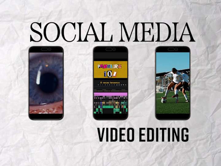 Cover image for Social Media Video Editing - Tiktok, reels and youtube shorts.