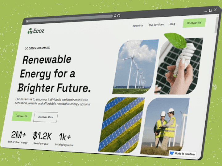 Cover image for ECOZ - Renewable Energy