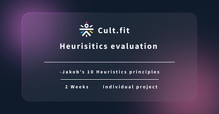 Cover image for Heuristics Analysis