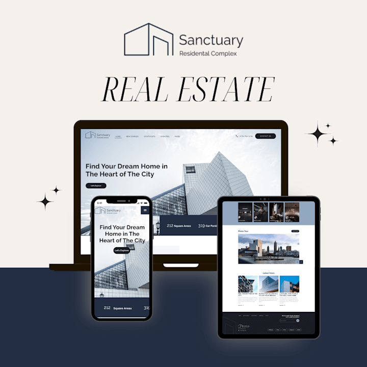 Cover image for Real Estate website