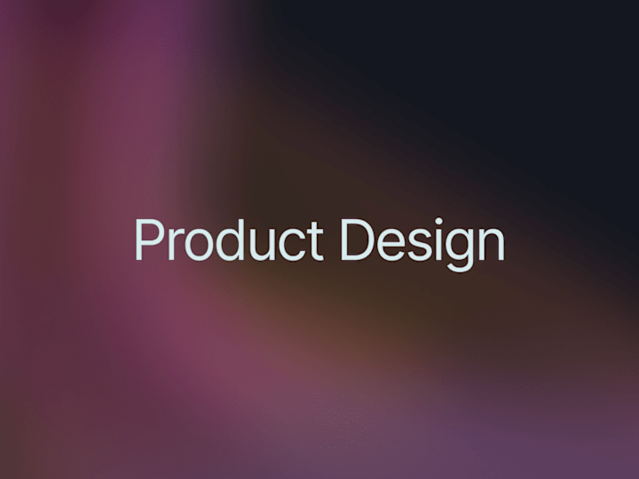 Cover image for Product Design