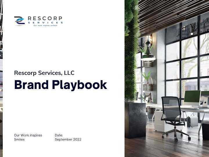 Cover image for Rescorp Brand Playbook