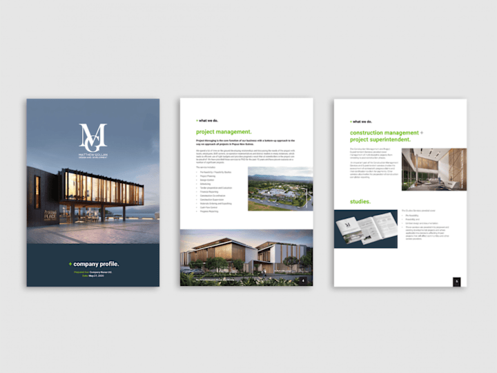 Cover image for Company Profile - Project Management / Brochure Design