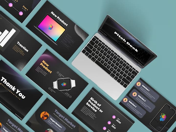 Cover image for Pitch Deck  Presentation Design 
