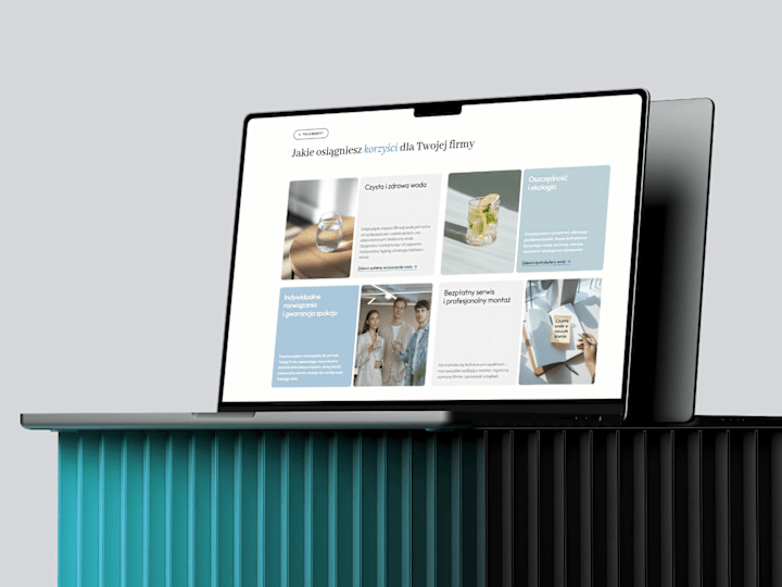 Cover image for Dynamic Framer Website for Water Filtration Company