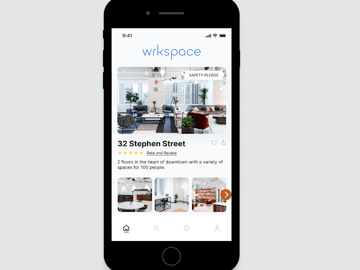 Cover image for Wrkspace Mobile App