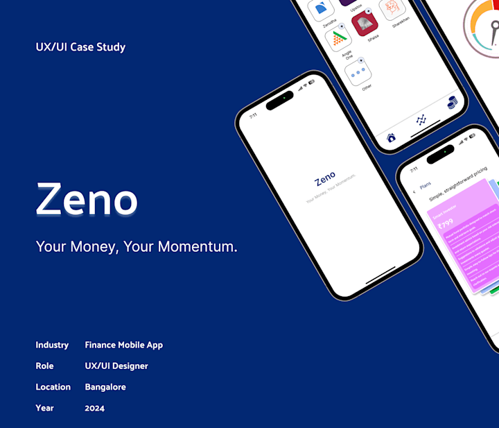 Cover image for Zeno - Investment Advisory App :: Behance