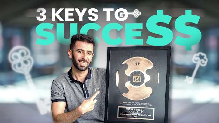 Cover image for 3 Keys to Success | Andrew Imbesi - YouTube