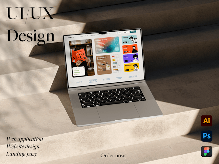 Cover image for Creative landing page and UI/UX design for your website