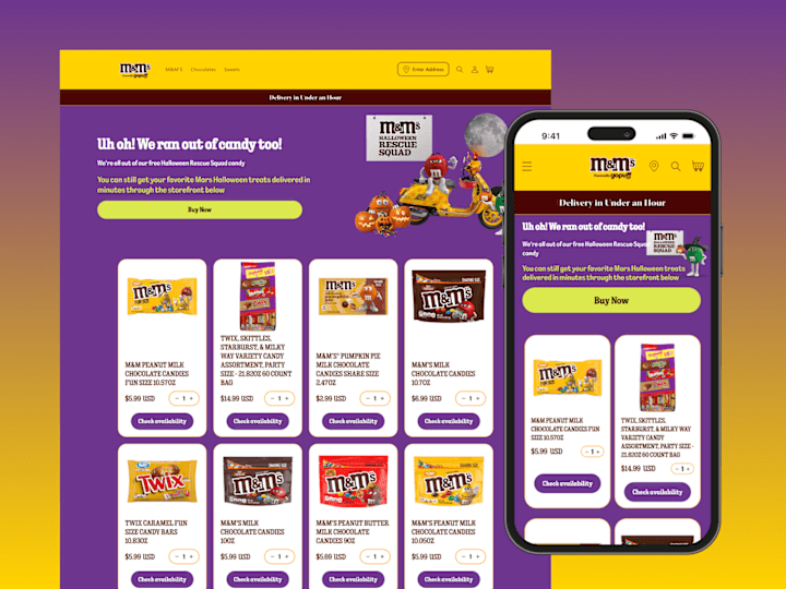 Cover image for M&M's® Halloween Sale