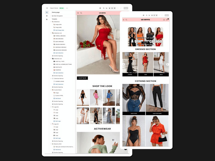 Cover image for E-commerce Website Design for a Fashion Brand 👠🛍️