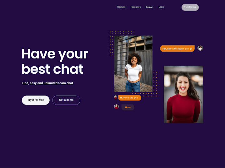 Cover image for Chat App website