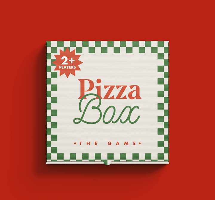 Cover image for Pizza Box: Card Game Packaging Design 