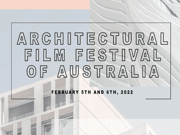 Cover image for Architectural Film Festival: A Proposal