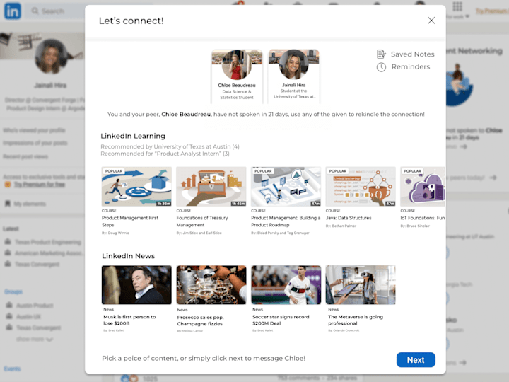 Cover image for Linkedin Student Networking 