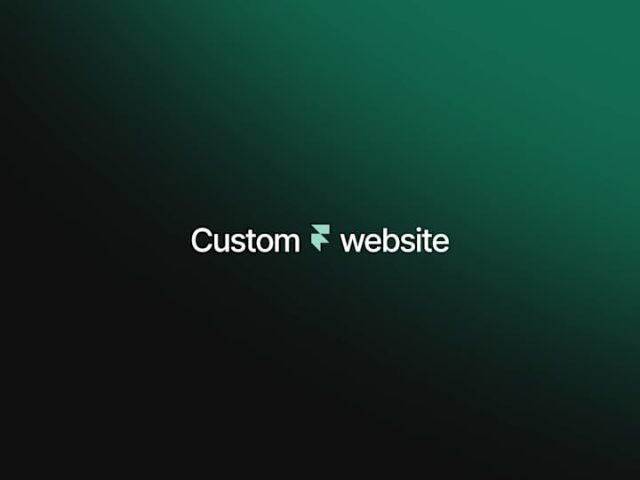 Cover image for Custom website built in Framer