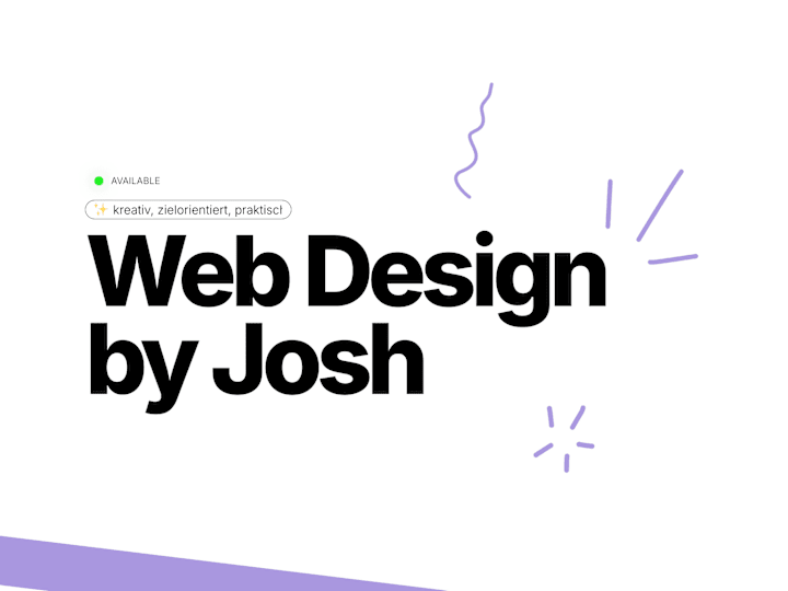 Cover image for Web Design by Joshua Rück